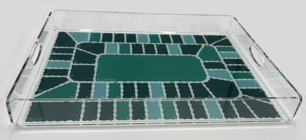 Plateau de jeu de l'Oie vert